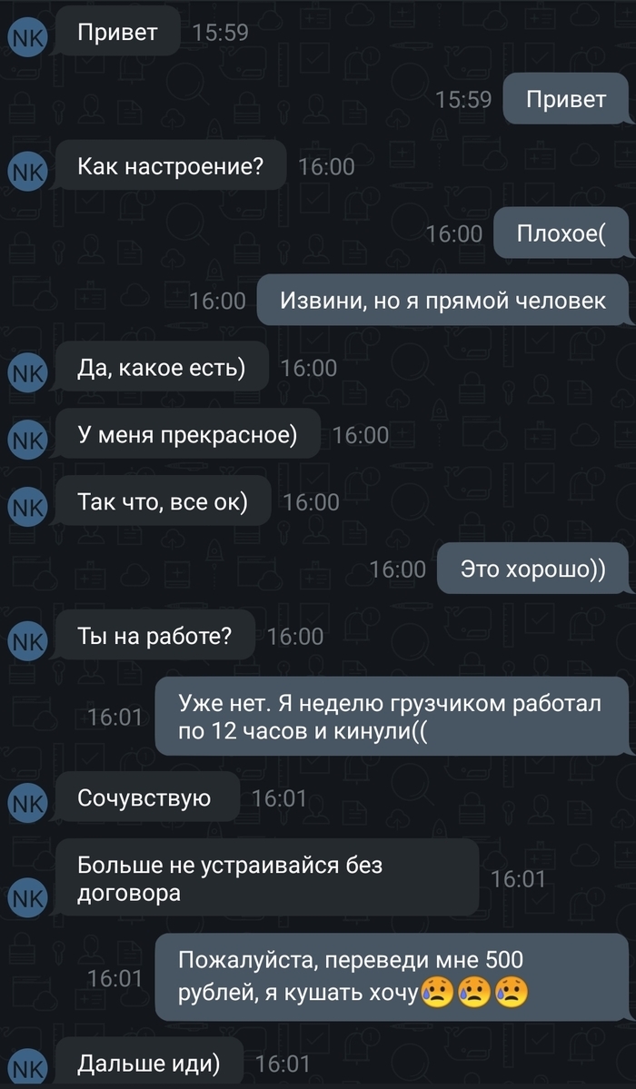 Анонимный онлайн чат